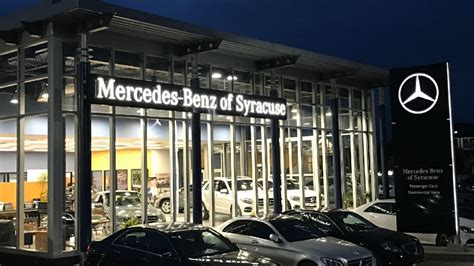 Mercedes benz of syracuse - Test drive New Mercedes-Benz Cars at home in Syracuse, NY. Search from 50 New Mercedes-Benz cars for sale, including a 2022 Mercedes-Benz E 53 AMG 4MATIC Sedan, a 2022 Mercedes-Benz Metris Passenger, and a 2023 Mercedes-Benz E 450 4MATIC Coupe ranging in price from $44,350 to $138,550.